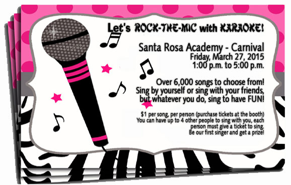 karaokeflyer-Carnival